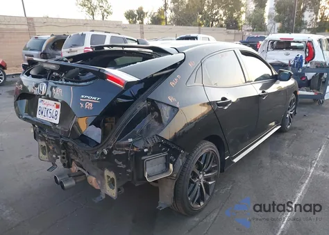 2021 Honda Civic Sport from USA, damaged, VIN SHHFK7H49MU412315